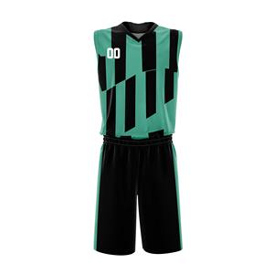 Vente en gros Ensemble de maillots de basket-ball Uniformes d'équipe personnalisés Vêtements de sport pour hommes Kit réversible de haute qualité Tenues d'entraînement scolaire - Product Image 1