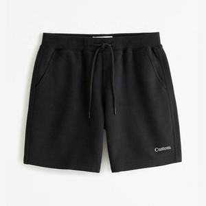 Pantalones cortos de algodón de talla grande, Bermudas informales de lana, pantalones cortos de verano informales personalizados para hombres - Product Image 2