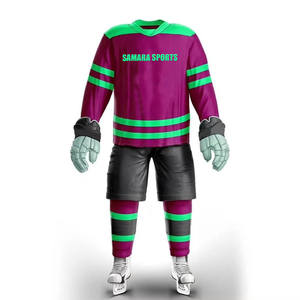 Recién llegado, suministro directo de fábrica, uniforme de hockey sobre hielo, uniforme de hockey sobre hielo para adultos, uniformes de equipo de hockey sobre hielo personalizados - Product Image 1