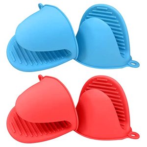 Guantes de Silicona para Horno con Logotipo Personalizado, Resistentes al Calor, Antideslizantes, para Barbacoa, Repostería, Accesorios de Cocina, OEM, ODM - Product Image 1