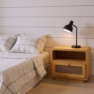 Armoire de chevet convertible en bois massif 100% de haute qualité avec design traditionnel pour chambre salon salle à manger ou école - Product Image 1