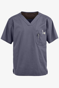 Uniforme de gommage clinique pour hommes de haute qualité | Uniforme de gommage d'allaitement pour hommes d'hôpital en coton Polyester Logo personnalisé - Product Image 2