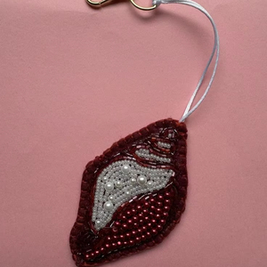 Cuentas de Vidrio con Forma de Copo de Nieve de Santa Claus, Dijes Geométricos para Pendientes de Moda, Joyería Plateada para Hacer Bisutería - Product Image 1
