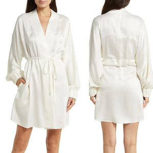 เสื้อคลุมอาบน้ำผู้หญิงทรงเข้ารูปใส่นอนไซส์ใหญ่พิเศษชุดคลุมอาบน้ำตัวยาวสำหรับฤดูหนาว - Product Image 6