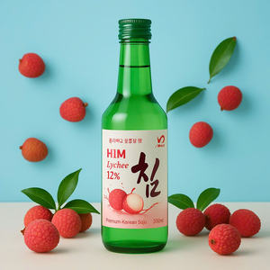 Boisson prête à boire aux fruits aromatisés au soju de haute qualité Emballage de bouteille de liqueur coréenne traditionnelle en gros Fabricant du Vietnam - Product Image 2