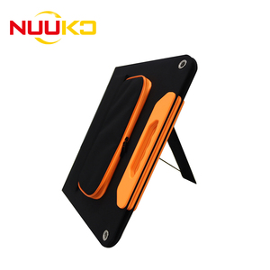 NUUKO-Panel solar plegable portátil de 60W, ETFE de 2 pliegues para batería de teléfono, paneles solares plegables para exteriores - Product Image 5