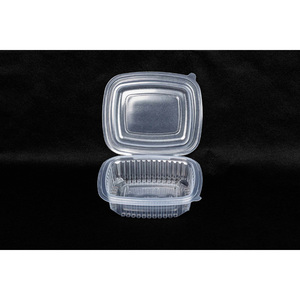 Contenitore per Alimenti Ovale con Coperchio a Cerniera in PP da 375cc - 12 Confezioni x 50 Pezzi - B2B - Product Image 3