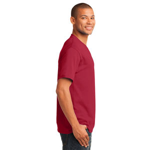 T-shirt à manches courtes et col en V pour hommes 100% coton-Neon 6240 Unisex CVC T-shirts à col en V - Product Image 4