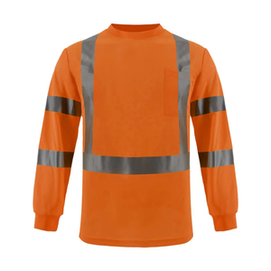 Uniforme de Baloncesto de Alta Visibilidad Clase 3, Manga Larga, Reflectante, Transpirable, de Secado Rápido, Personalizable - Product Image 3
