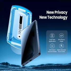 Per Samsung Galaxy S25 + 5G NILLKIN tutore copertura completa Privacy pellicola in vetro temperato - Product Image 3