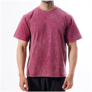 เสื้อยืดสำหรับผู้ชายเสื้อซักกรดของผู้ชายผ้าฝ้าย100% สำหรับ270Gsm โอเวอร์ไซส์ลายกราฟิก - Product Image 1