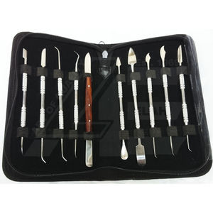 La Elahi Co Factory, venta al por mayor, 10 Uds., juego de escaladores de acero inoxidable quirúrgico para laboratorio Dental, Kit de herramientas de tallado de cera eléctrica Manual - Product Image 1