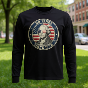 T-shirt promozionale a maniche lunghe No King - Product Image 3