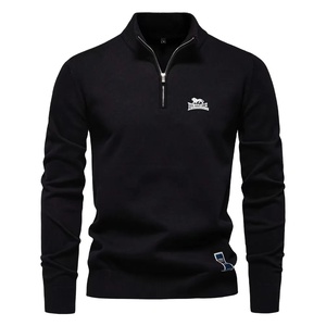 Suéter de Hombre con Cuello Polo de Manga Larga para Otoño, Talla Europea - Moderno, de Alta Calidad, Casual, Versátil y Holgado - Product Image 4