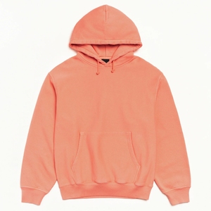 เสื้อฮู้ดดี้สตรีทแวร์โอเวอร์ไซส์สำหรับฤดูหนาว ขายส่ง ผ้าฝ้ายฟลีซ 100% เนื้อหนา สีพื้น ปักโลโก้ พิมพ์ลาย ได้ตามสั่ง แบบยูนิเซ็กส์ - Product Image 1