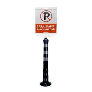 Double Sided Garage Door <b>Sign</b> No Parking Rectangle Print Reflective Material - Product Image 4
