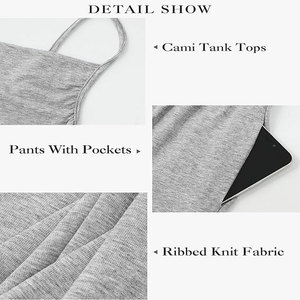 Conjunto de Dos Piezas Personalizado para Mujer, Tejido de Punto, Felpa, Algodón, Poliéster, Invierno, Transpirable, Lavado, Casual, Sólido, Corto 2026 - Product Image 5