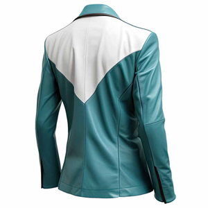 Servicio OEM Logotipo personalizado Abrigos de invierno para hombre Cuero grueso con cuello de piel sintética Abrigo de cuero cálido a prueba de viento Buena calidad - Product Image 5