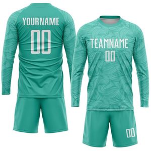 Uniformes de fútbol para hombre duraderos de Color degradado fabricados en Pakistán, calidad superior personalizada, ropa de equipo de tendencia superior, conjuntos al por mayor - Product Image 3