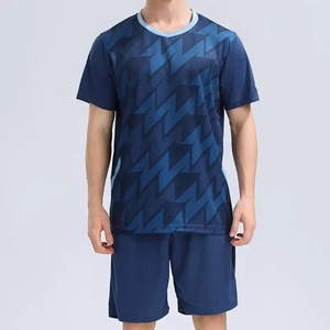 Maillots de fitness et de football pour hommes, sweatshirts uniformes de football, t-shirts de course athlétiques et secs, ensemble de shorts d'entraînement pour hommes, maillots - Product Image 6