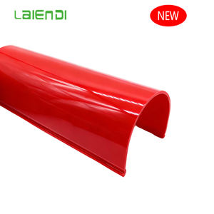Copertura in Acrilico Rosso Personalizzata per Stazioni di Servizio, Profili in Plastica PMMA, Copertura Ignifuga per Lampade LED - Product Image 5