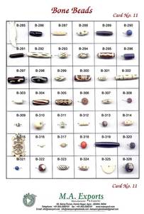 Cuentas de Hueso Hechas a Mano de Alta Calidad, Diseño de Joyería, Mala de Oración, Exhibición Decorativa, Collar DIY, Pulsera Étnica Espiritual - Product Image 4
