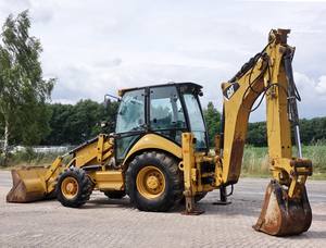 Utilisé pour Caterpillar 432F 416E 420D & 420F Chargeuse sur pneus Tracteur Pelleteuse Forte condition avec noyau Moteur et composants de pompe - Product Image 2