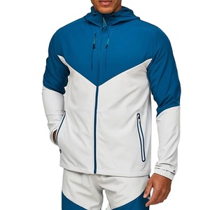 Chaqueta con Capucha Premium con Logotipo Personalizado y Bolsillo con Cremallera Reflectante, Chaquetas para Hombre, Cortavientos Ligero, Chaquetas Impermeables - Product Image 2