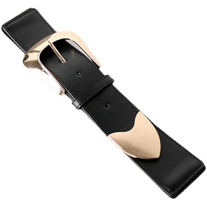 <span class=keywords><strong>Ceinture</strong></span> <span class=keywords><strong>Femme</strong></span> Polyvalente en PU avec Taille Élastique et <span class=keywords><strong>Boucle</strong></span> Ardillon - Product Image 6