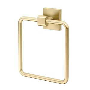 Gold Stainless Steel Bath and Hand <b>Towel</b> Bar Rack Stand Abstract Pattern for Bathroom Kitchen Vanity Countertop - Product Image 5