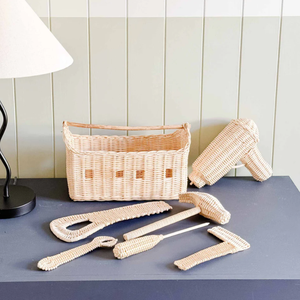 <span class=keywords><strong>Tiny</strong></span> thủ công mỹ nghệ mây công cụ Kit montessori-lấy cảm hứng từ giả vờ chơi Set Vật liệu tự nhiên thân thiện với môi sáng tạo-thúc đẩy đồ chơi - Product Image 2