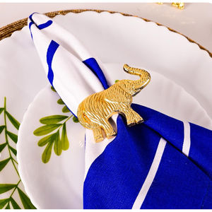 Servilletero de Reno plateado de diseño ventajoso, servilletero de Metal de Calidad exclusiva, soporte de tejido para suministros de Decoración de mesa - Product Image 6