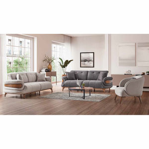 Juego de sofá de terciopelo contemporáneo de fabricante OEM, asientos acogedores de calidad superior para decoración de hogar, hotel y oficina - Product Image 3