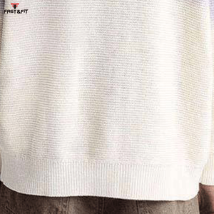 Hot Selling Cheap Price New Design Printed Front Customized Color Anti-Wrinkle Wool/Cashmere Winter <b>Vintage</b> Street Wear Men Crew - Product Image 4