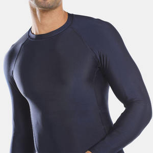 OEM Design Compression Gym Chemises manches complètes Rash Guard Logo personnalisé BJJ Rash Guard MMA Sublimé Hommes Rash Guard - Product Image 6