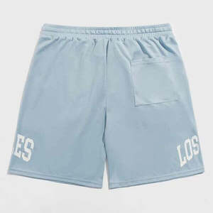 Logo personnalisé vierge Polyester Gym Mesh Sports Athlétique Courir Sport Fitness Plage Basketball Jogging Homme Short Lâche - Product Image 2