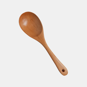 Cuchara de Madera para Azúcar y Especias, Diseño Exclusivo, Moderno y Lujoso, Acabado Espejo, Hecha a Mano con Madera de Acacia Ecológica, Cuchara para Postre - Product Image 1