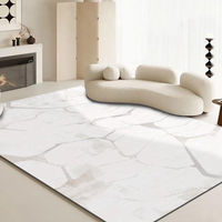 Tapis épais à motif abstrait Kaili Wilton, antimicrobien, pour la maison, la chambre, le bureau, l'hôtel et la prière