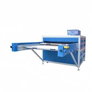 Presse à Chaud Hydraulique Automatique Double Station de Haute Qualité, Vente Directe Usine, 120*120cm / <span class=keywords><strong>100</strong></span>*130cm pour Usine de Confection - Product Image 2