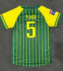 Fabrication sur mesure de votre nouveau design d'uniforme de baseball Fabrication professionnelle de vêtements de sport de style unique Uniforme de baseball - Product Image 2