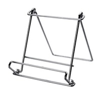 Serre-livres décoratifs en métal en fil de fer Support pour livre d'art pour la maison et le bureau Support pour livre de cuisine de meilleure qualité pour l'école