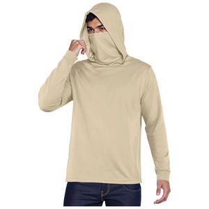 Custom Long Sleeve Polyester Fishing Shirt Men Fishing Hoodie Quick Dry Sublimation Breathable UPF 50 <b>Outdoor</b> UV Fishing Wear - Product Image 6