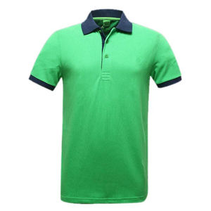 เสื้อโปโลผ้าคอตตอนสำหรับใส่เล่นกอล์ฟเสื้อโปโลแบบเรียบสำหรับทั้งชายและหญิงปักโลโก้ได้ตามต้องการใหม่ล่าสุด - Product Image 5