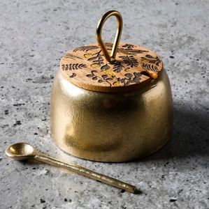 Pure Hammered Copper <b>Storage</b> Jar for <b>Food</b> Species <b>Dry</b> Fruits <b>Storage</b> <b>Container</b> Jar Home Hotel Restaurant Kitchen Decoration - Product Image 6