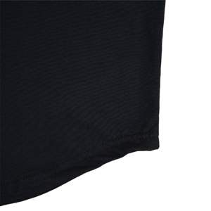 <b>Black</b> Cotton Premium Ringer <b>T</b>-<b>Shirt</b> | Men's Fraternity Curved Hem <b>Shirt</b> with Chenille Embroidery Letters Greek Apparel - Product Image 5