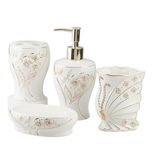 Conjuntos de baño de cerámica sólida hechos a mano, esenciales y decorativos, alta demanda, conjuntos de baño de tendencia superior a precio asequible - Product Image 4