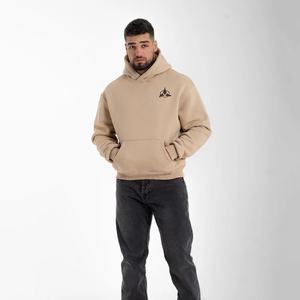 เสื้อฮู้ดโอเวอร์ไซส์ของผู้ชายสีทึบผ้าฝ้าย100% ปรับแต่งโลโก้ได้พิมพ์ดิจิตอลอุปกรณ์สำหรับฤดูหนาวกำหนดได้ - Product Image 5