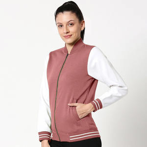 Veste en cuir de grande taille avec logo personnalisé en laine de haute qualité pour hommes, veste varsity tendance personnalisée pour l'hiver - Product Image 3