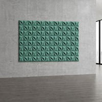 Panneau acoustique en fibre de polyester, forme étoile 3D, panneau acoustique pour animaux de compagnie, panneau mural modulaire absorbant le son