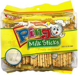 Palillo de leche Pingo con sabor a huevo crema HALAL, galleta de textura crujiente, galletas dulces empaquetadas en caja, bolsa de cartón, galleta de Sachet-1.1Kg - Product Image 1